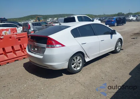 2010 Honda Insight Ex from USA, damaged, VIN JHMZE2H74AS008922